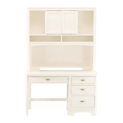Jayden Computer Desk and Hutch - Kids Desks And Desk Sets