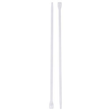 Gardner Bender 46-315 Double Lock Cable Tie, Natural, 75 Lb, 14", 100-Count