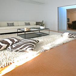 Leather Tiles from our Echelon Collection in Toffee Buffalo - Wall And Floor Tile