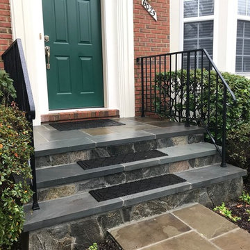 FRONT STOOP & STEPS RENOVATION with WALKWAY