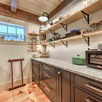 Rustic Ski Chalet Kitchen - West Dover, VT