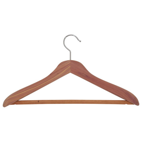 Cedar Coat Hanger With Fixed Bar