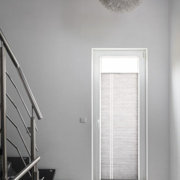 Honeycomb shade for Tilt + Turn Window