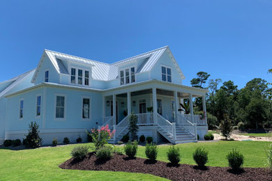 Example of a classic exterior home design in Other