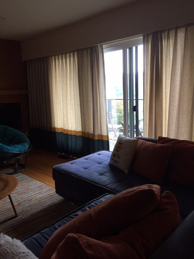 Banded Pinch Pleat Lined Drapery Gay Dreanne Interior Design