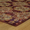 Oriental Weavers Sphinx Andorra 6883A Damask Rug, Red/Gold, 1'10"x3'2"