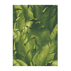 NextWall NW31000 Tropical Banana Leaves Peel & Stick Wallpaper, Green