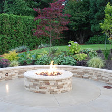 Firepit landscaping