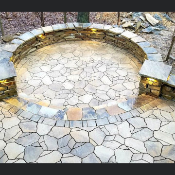 Mega Arbel flagstone patio