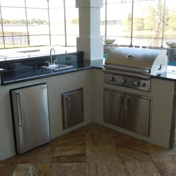 Custom outdoor kitchens