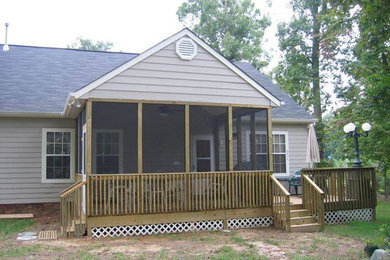 New Deck and Screened Porch