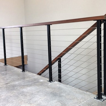 Stainless Steel Cable Deck Railings Sold At WWW.MODERN-MI.com