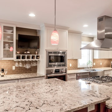 Shaker, White Chocolate Kitchen, Designed By: Brittny Mee Bouchard-Pierce, Essex