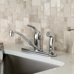 Moen Touch Control Chrome one-handle low arc kitchen faucet - Kitchen Faucets
