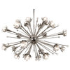 Robert Abbey S710 Jonathan Adler Sputnik 24 Light Chandelier in Polished Nickel