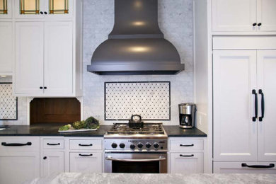 Elegant kitchen photo in Minneapolis
