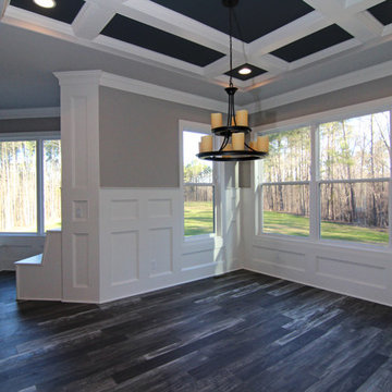 Wood Look Tile in Formal Dining Room