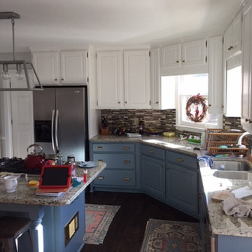 Kitchen Cabinet Painting in Roswell, GA