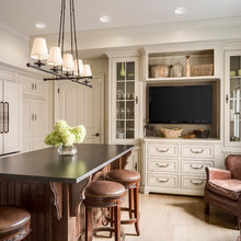 kitchen tv wall cabinet