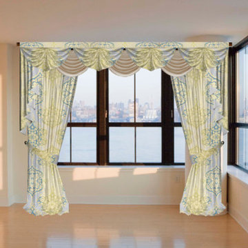 Elegant Valance Curtains by Celuce.com
