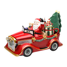 5-Piece Santa Delivery Car Set