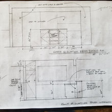 kitchen cabinet plans/elevations