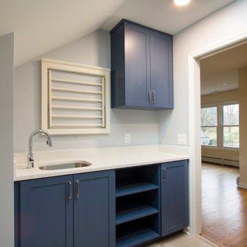 Contemporary in-law suite addition