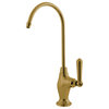 Kingston Brass 1/4 Turn Water Filtration Faucet, Polished Brass