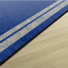 Flagship Carpets FE422-32A 6'x8'4" Double Border Blue Light Border Rug