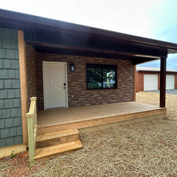 New Siding on Newly Installed Addition
