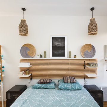 Rénovation d'un duplex en  rez de jardin