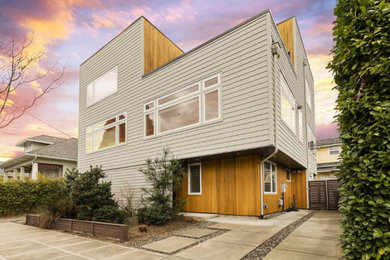 Contemporary exterior home idea in Portland