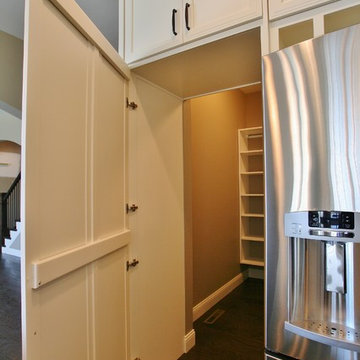 Painted White Kitchens