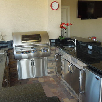 Custom outdoor kitchens