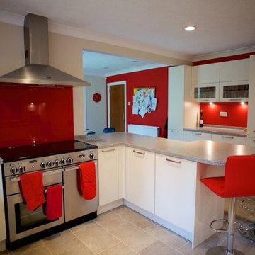 Red Nobilia Kitchen