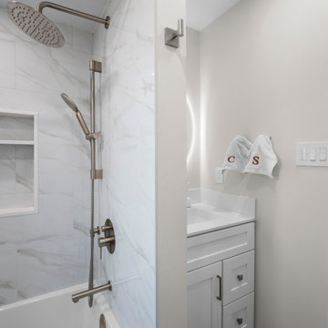 Primary and Shared Bathroom Renovation in Aurora
