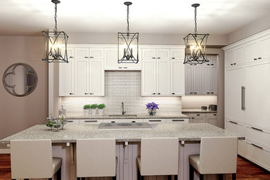 Elegant kitchen photo in Other