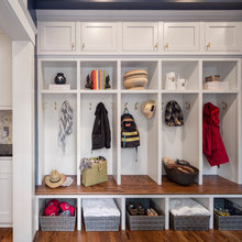 Mud room bench