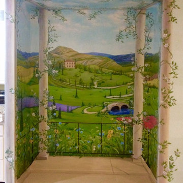 Tuscan mural