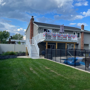 Deck Design-Build | New Fiberglass Deck & Composite
