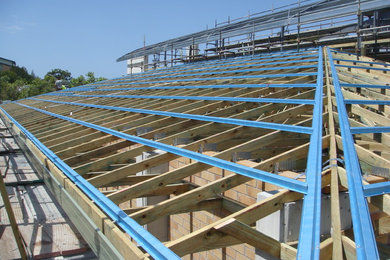 St Andrews Lutheran College - Truss Roof Install