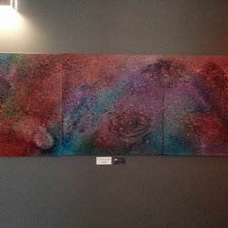 Across The Universe - Mixed Media Art