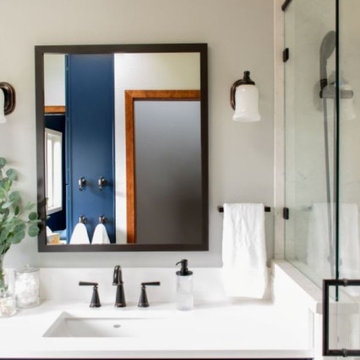 Timeless Mid-Century Bathroom Addition