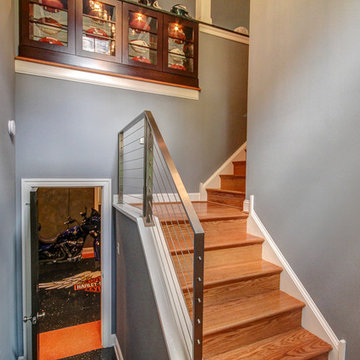 Ultimate Home & Man Cave For A Football, Motorcycle & Car Lover