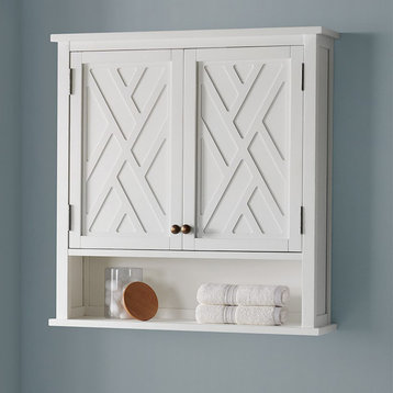 Coventry 27"W x 29"H Wall Mounted Bath Storage Cabinet