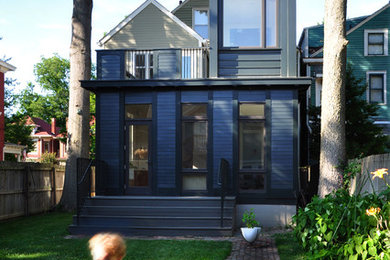 Modern exterior home idea in Louisville