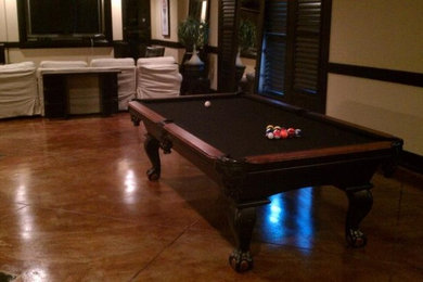 Example of a classic basement design in Kansas City