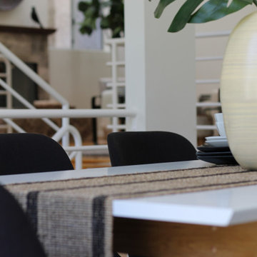 Dining Table Styling in LA Home Staging