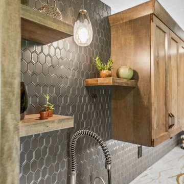 Stunning Transitional Kitchen Remodel Done With New Cabinets