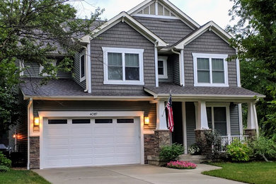 Craftsman exterior home idea in Chicago